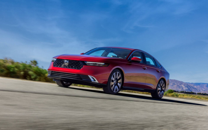 android, new-look 2023 honda accord focuses on hybrid power