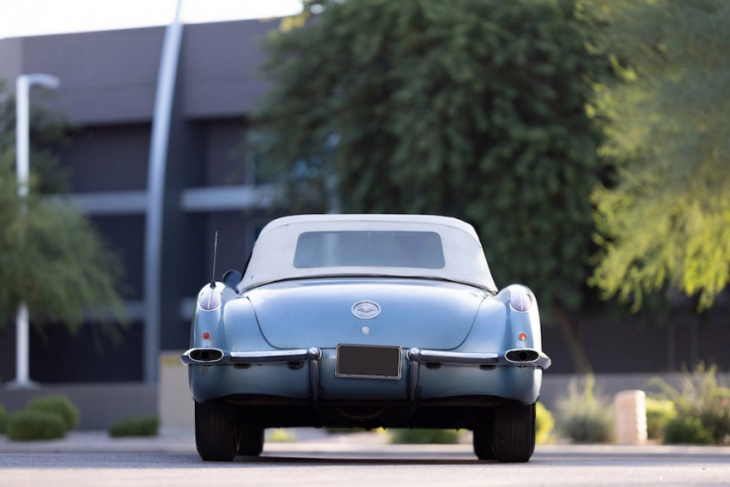 this 1959 corvette has been with the original owner’s family almost its entire life