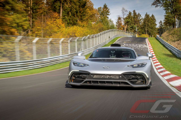 the mercedes-amg one is the new king of the nürburgring