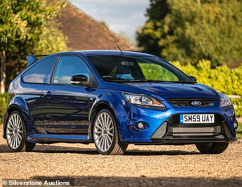 when did a ford focus start costing the same as a ferrari? seven low-mileage focus hot hatches set to sell at auction this weekend for up to £110k a piece