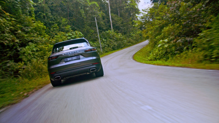 follow 3 friends on their adventures with the porsche cayenne