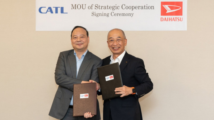china's catl signs mou with daihatsu - yes, a compact ev is in the plans for perodua
