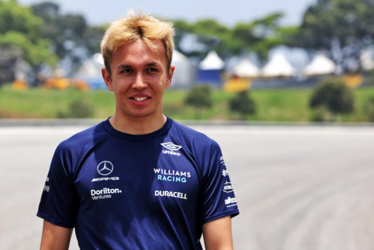 albon unconcerned over single f1 practice outing in brazil