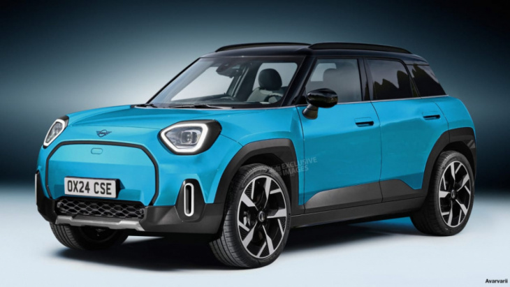 new mini aceman: details of 2024 ev crossover revealed