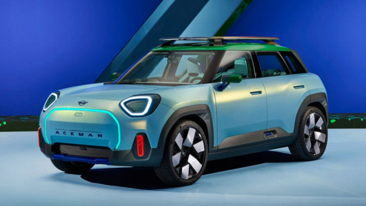 new mini aceman: details of 2024 ev crossover revealed