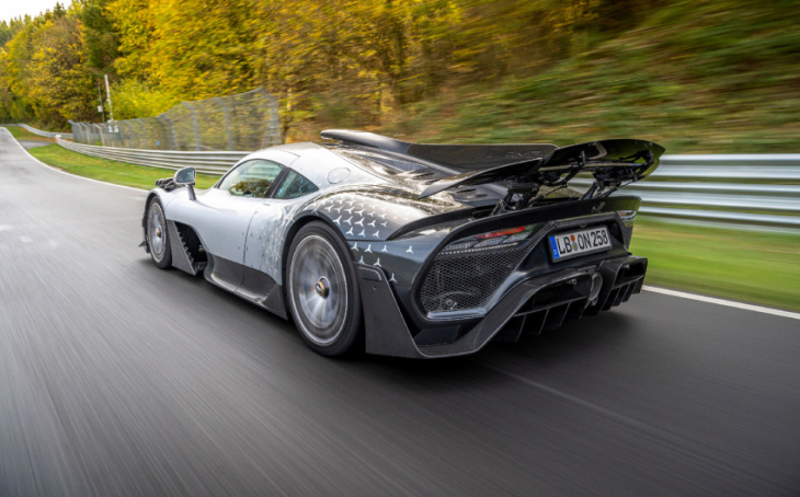 mercedes-amg one takes nürburgring production car lap record crown from porsche