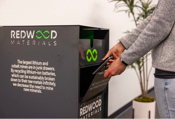 redwood materials & audi launch consumer battery recycling program for household electronics