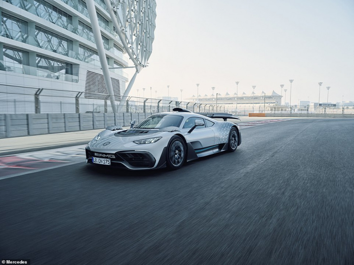 the £2.2m mercedes-amg one sets new production car nürburgring record: six minutes and 35.183 second lap is less time than it takes to hard boil an egg