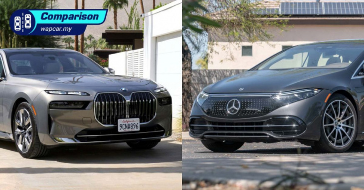 14 photos comparing the g70 bmw i7 against 2023 mercedes-benz eqs, which is your pick?