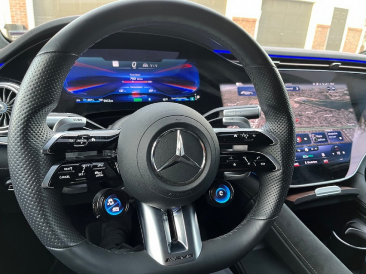 driven: the 2022 mercedes-amg eqs is super quick, comfortable, and classy