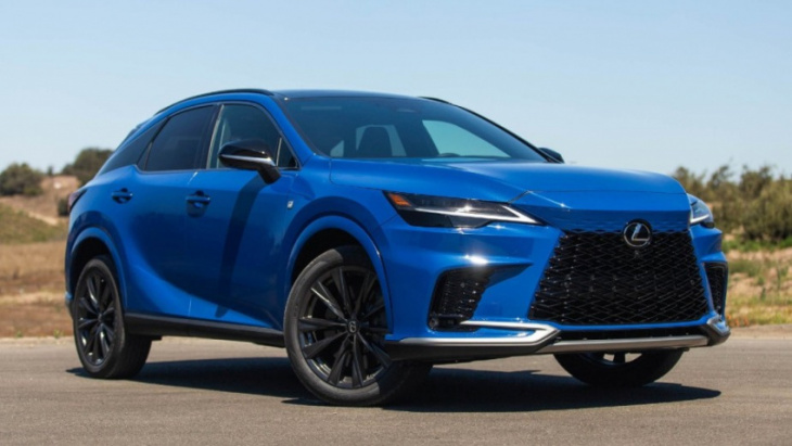 does this special one-off 2023 lexus rx make a real fashion statement?