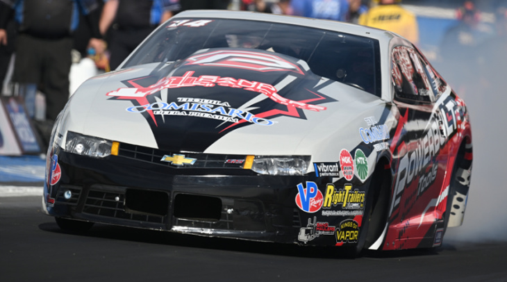 caruso secures nhra rookie of the year
