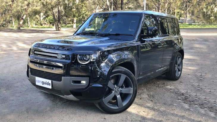 android, land rover defender 2023 review: 110 v8