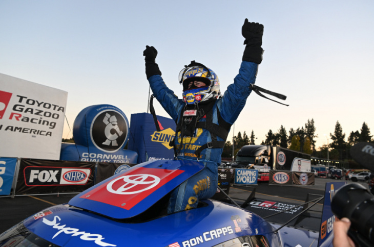 how ron capps defied the odds to win third nhra funny car championship