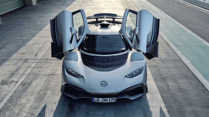 mercedes-amg one: 13 big numbers on the £2.3m f1 car for the road