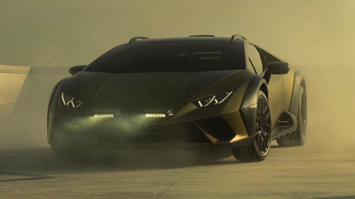 this is our first look at the production lamborghini huracán sterrato
