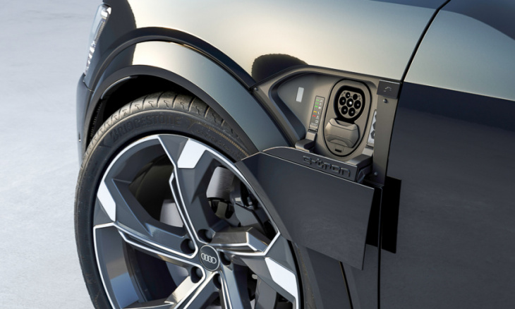 audi unveils its top-of-the-range q8 e-tron electric suv