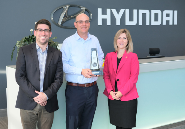 hyundai named “most improved brand” by canadian black book
