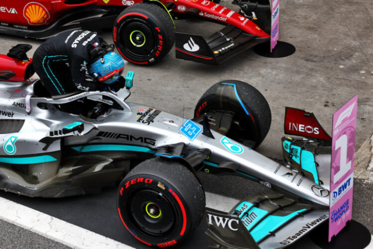 russell’s car finished brazil f1 race by the ‘skin of its teeth’ – mercedes