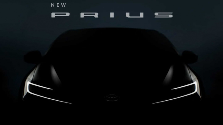2023 toyota prius teased again before its debut in 2 days