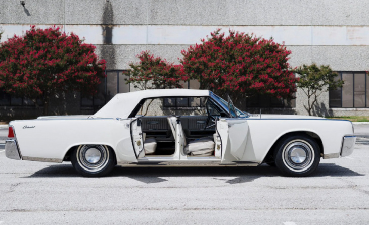 lbj's 1964 lincoln continental convertible is our bring a trailer auction pick of the day