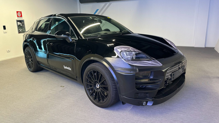 electric porsche macan: here’s your first look at the upcoming suv