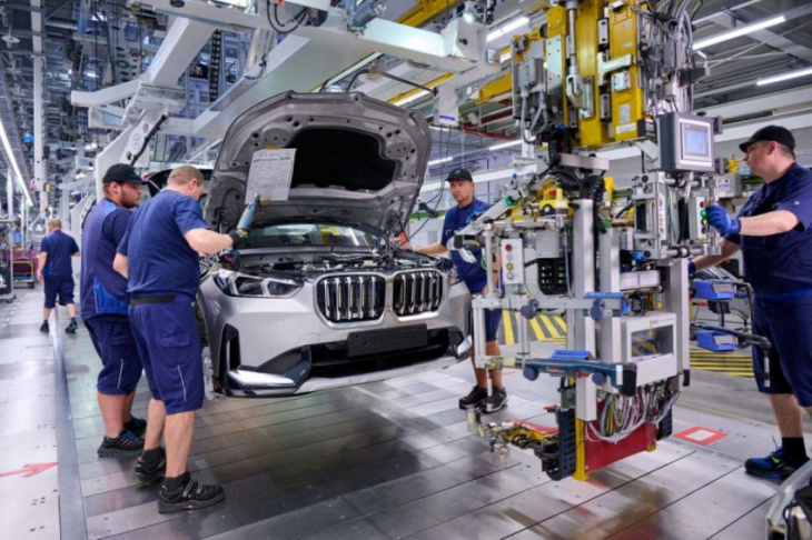 bmw starts production on ix1, its entry level electric suv