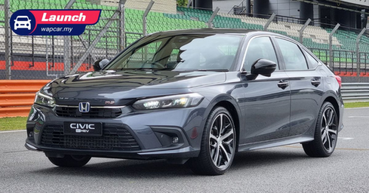 android, 2022 honda civic rs e:hev hybrid launched in malaysia; priced from rm 167k, 315 nm, smart key