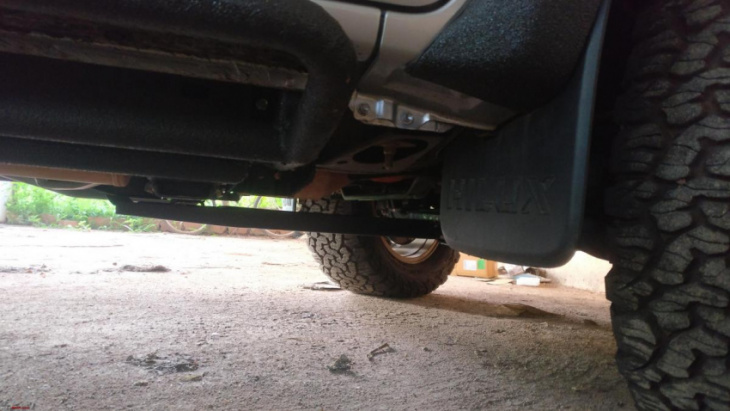 got a sturdier aftermarket underbody protection for my toyota hilux