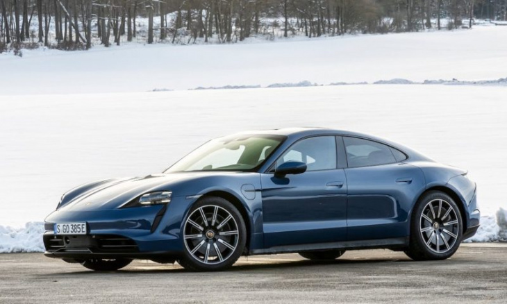 porsche taycan breaks records with 100 000 units in just three years