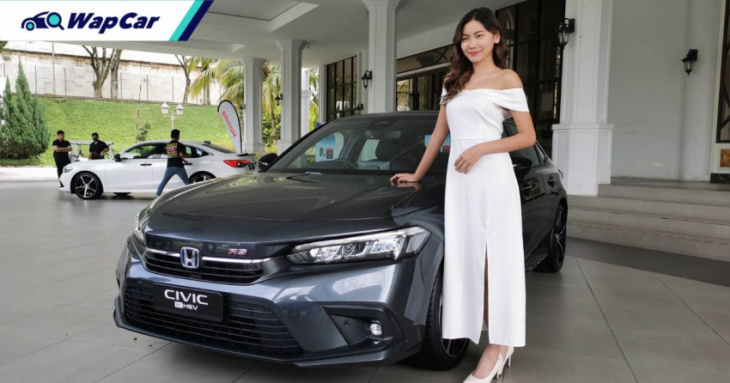 2022 honda civic rs e:hev: hybrid to contribute 10% of civic sales in malaysia, 2-3 months waiting period