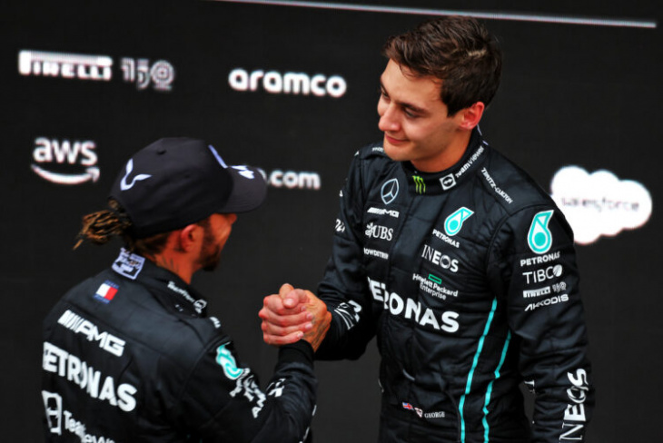 herbert: russell’s victory signals ‘changing of the guard’ at mercedes