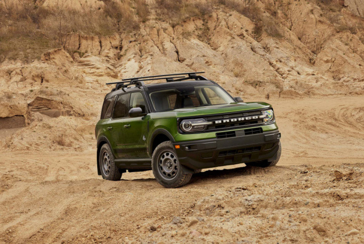 2023 ford bronco sport adds black diamond off-road package