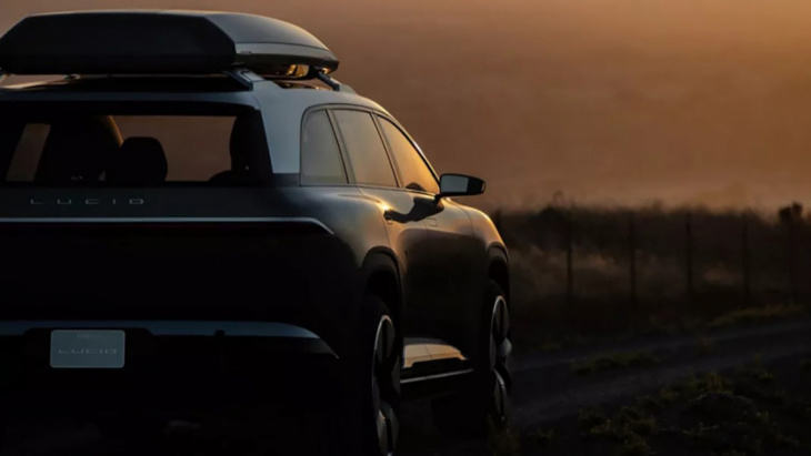 new lucid gravity electric suv set for 2024 launch