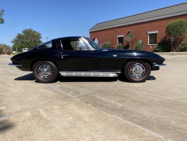 1963 split-window corvette with rare options and great history
