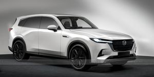 2024 mazda cx-90 appears in first official image ahead of january debut