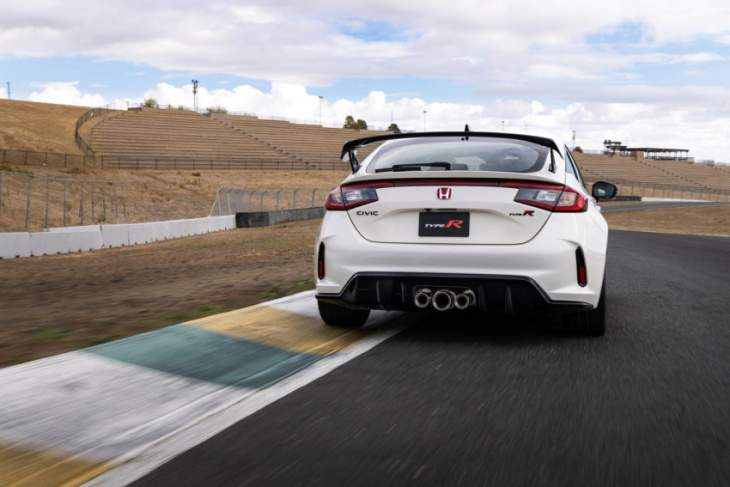 android, 2023 honda civic type r first drive review: the king of hot-hatch hill