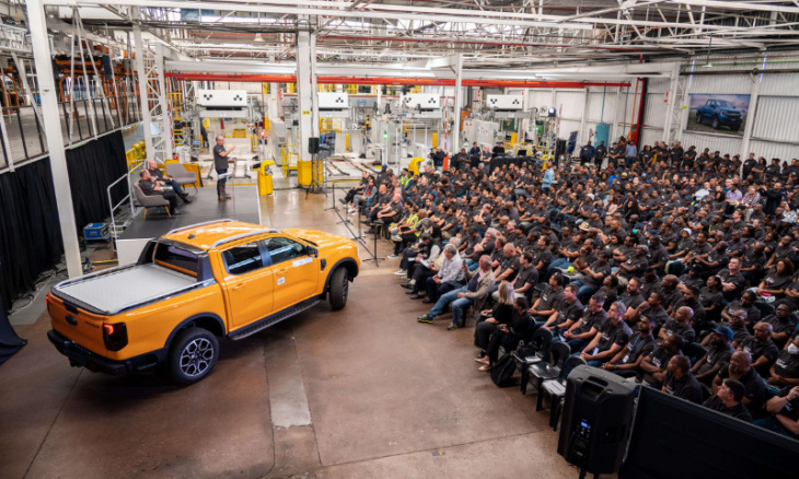 silverton built next-generation ford ranger production officially underway