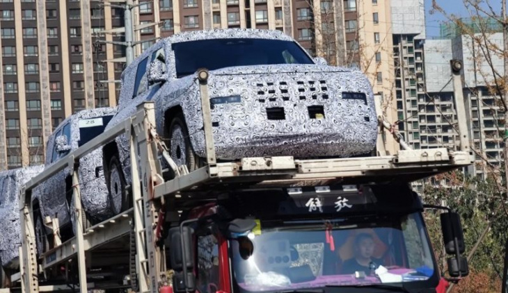 byd starts testing of new land rover-style electric off-road suv