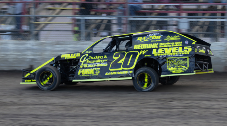 ward finds right imca modified option to win fifth crown