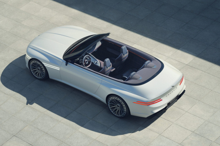 genesis drops top on x concept with stunning convertible