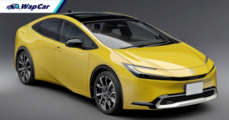 5th gen 2023 toyota prius debuts - adds 2.0l phev, 0-100 km/h in 6.7s, with looks mazda will be jealous of