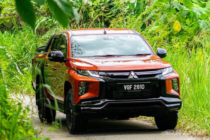 spied: all-new 2023 mitsubishi triton spotted in thailand - launching very soon?