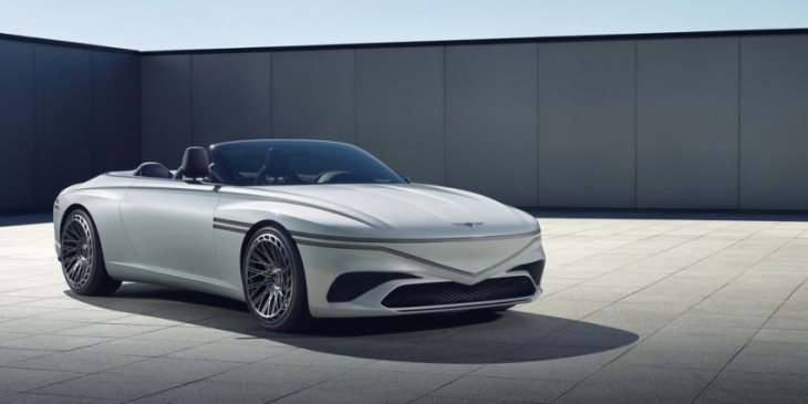 the genesis x convertible concept is a stunner