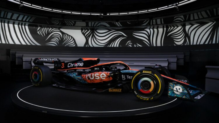 mclaren presents one-off livery for f1 abu dhabi gp