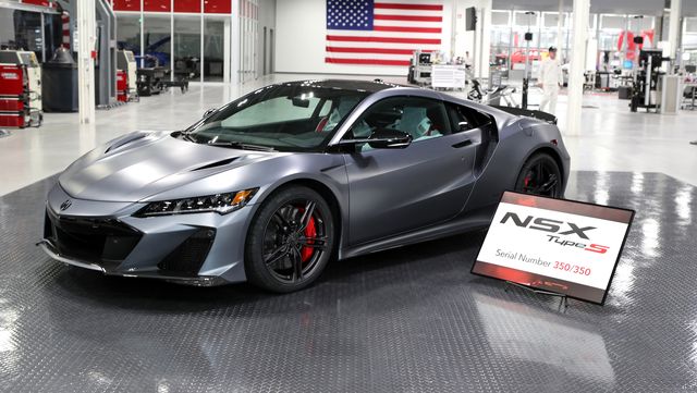 acura nsx production officially ends