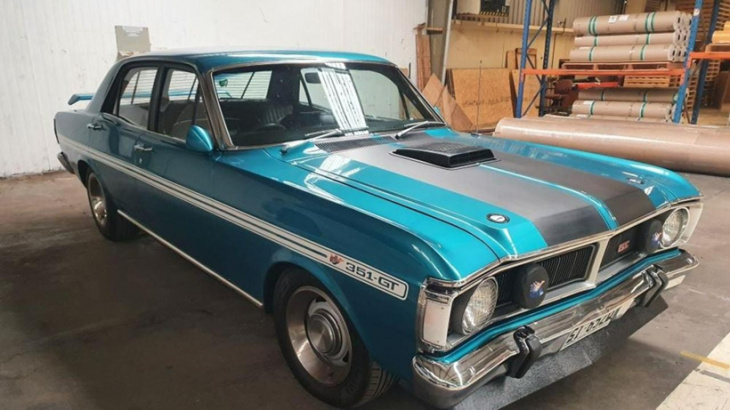 classic ford falcon xy gt nicked in $300k heist