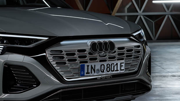 audi refreshes its iconic badge by removing chrome and going two-dimensional