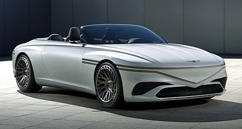genesis shows off x convertible concept