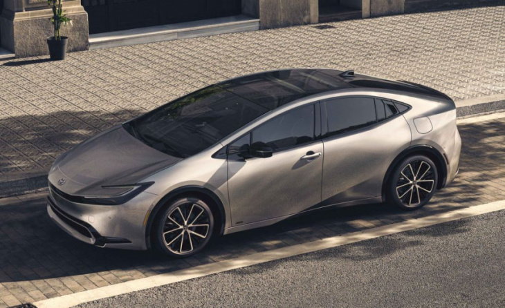2023 toyota prius photos: see the new hybrid from every angle